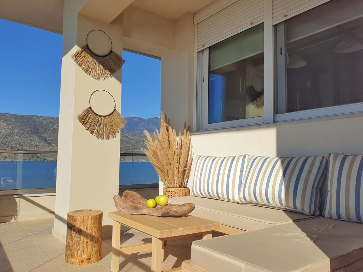 Boho Beach House In Itea-Delphi المظهر الخارجي الصورة