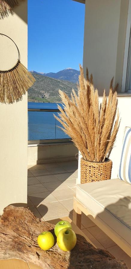 Boho Beach House In Itea-Delphi المظهر الخارجي الصورة