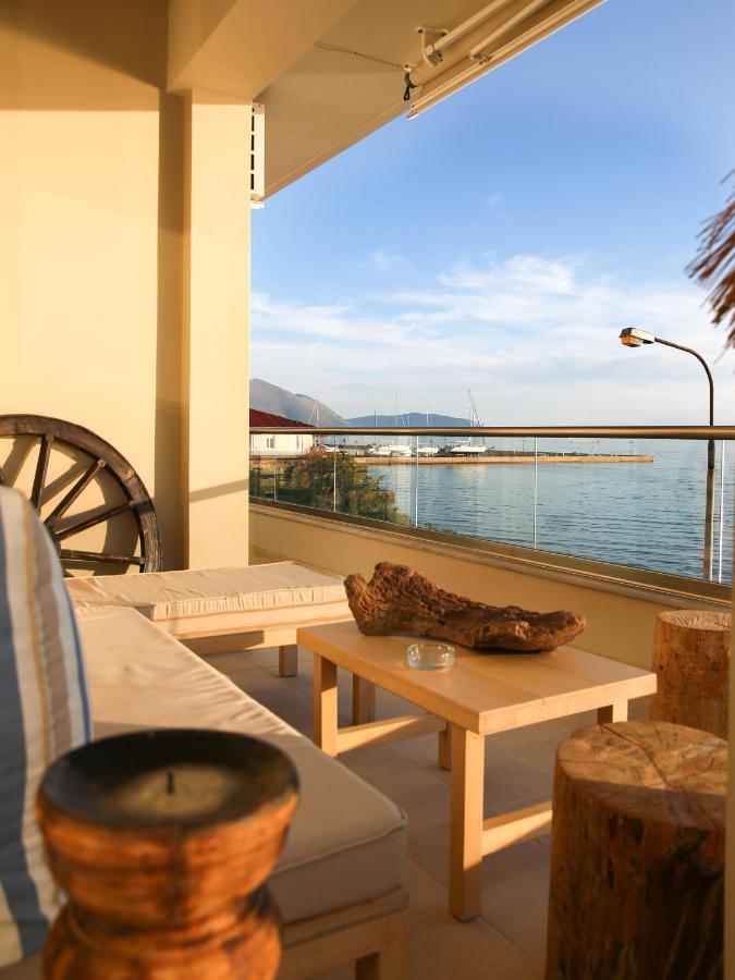 Boho Beach House In Itea-Delphi المظهر الخارجي الصورة