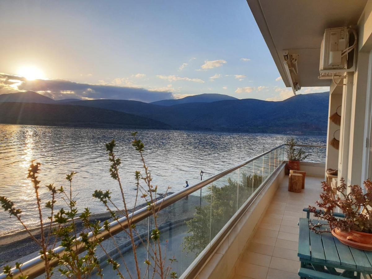 Boho Beach House In Itea-Delphi المظهر الخارجي الصورة