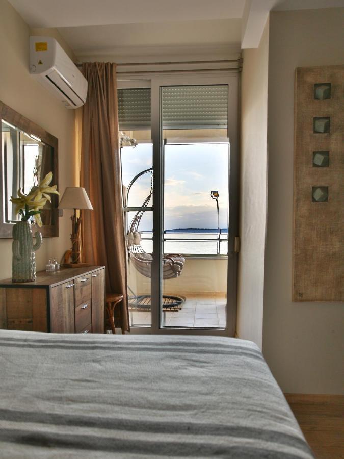 Boho Beach House In Itea-Delphi المظهر الخارجي الصورة