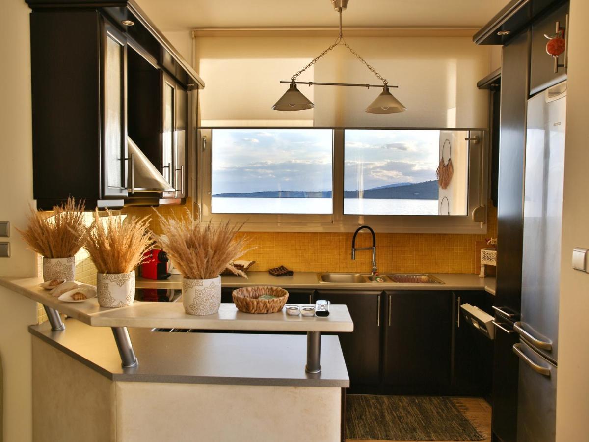 Boho Beach House In Itea-Delphi المظهر الخارجي الصورة